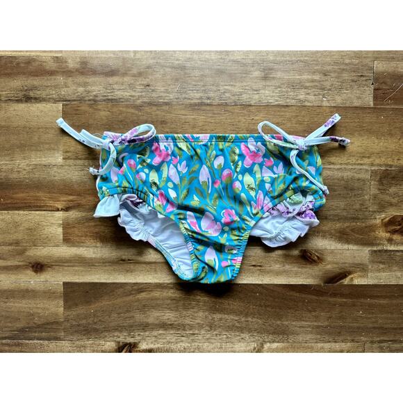 NEW SweetHoney Maddi Tankini Swimsuit Bedhead Hydrangea Purple Green Floral 5 - Picture 4 of 9